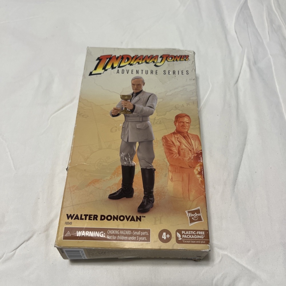 Indiana Jones Adventure Series Walter Donovan 6" Action Figure Hasbro NEW